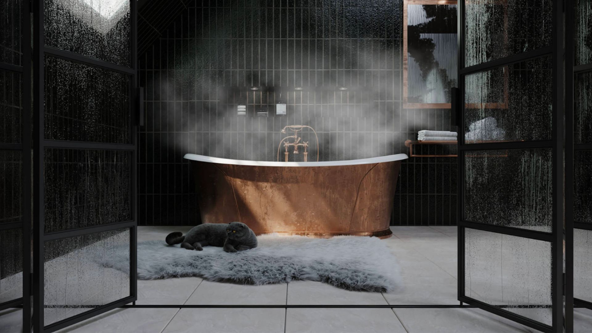 3D Lifestyle Imagery for a Bathtub