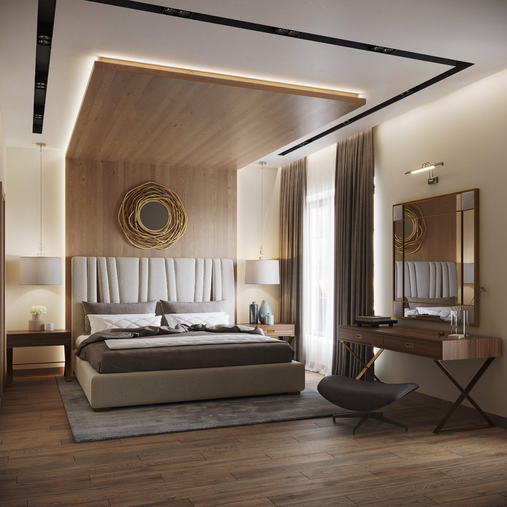Bed Design Lifestyle Rendering