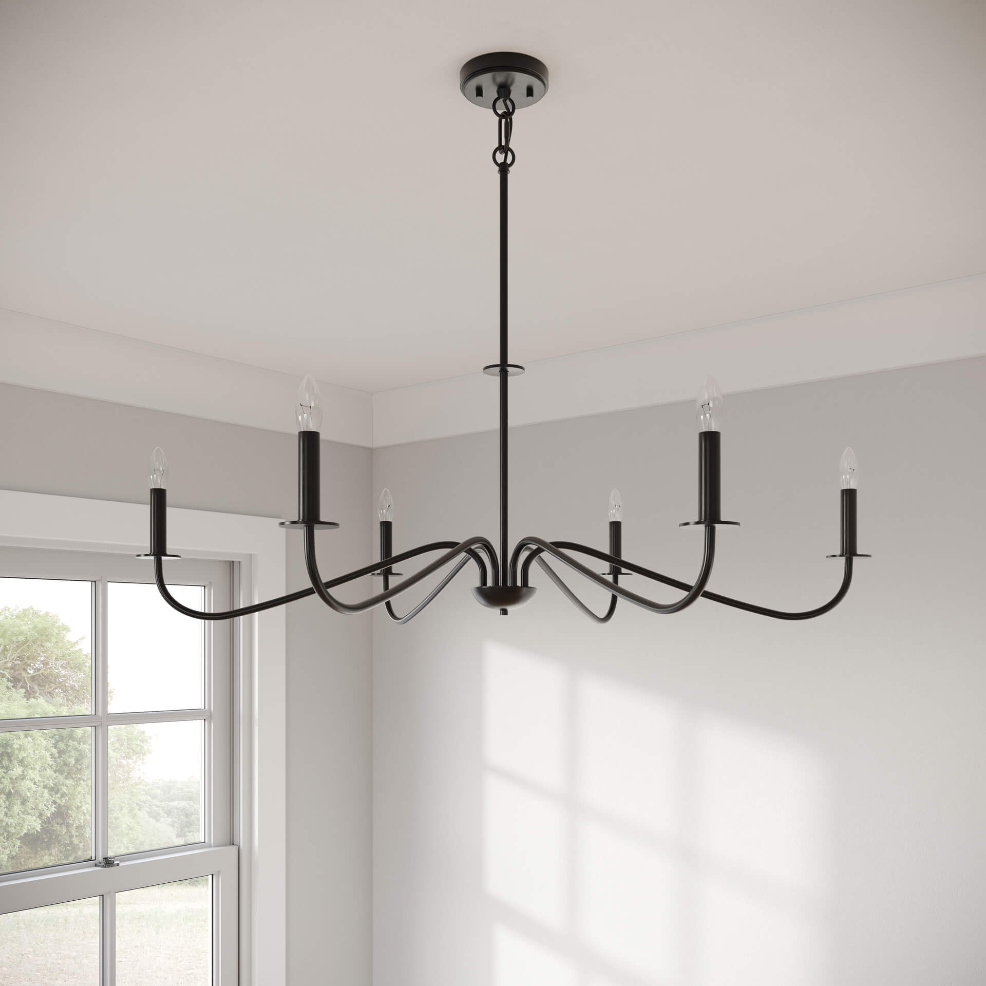 Product Detail Image of Black Chandelier