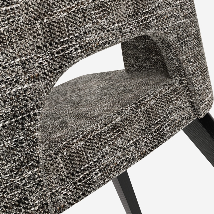 Close-Up 3D Visualization of Upholstered Chair