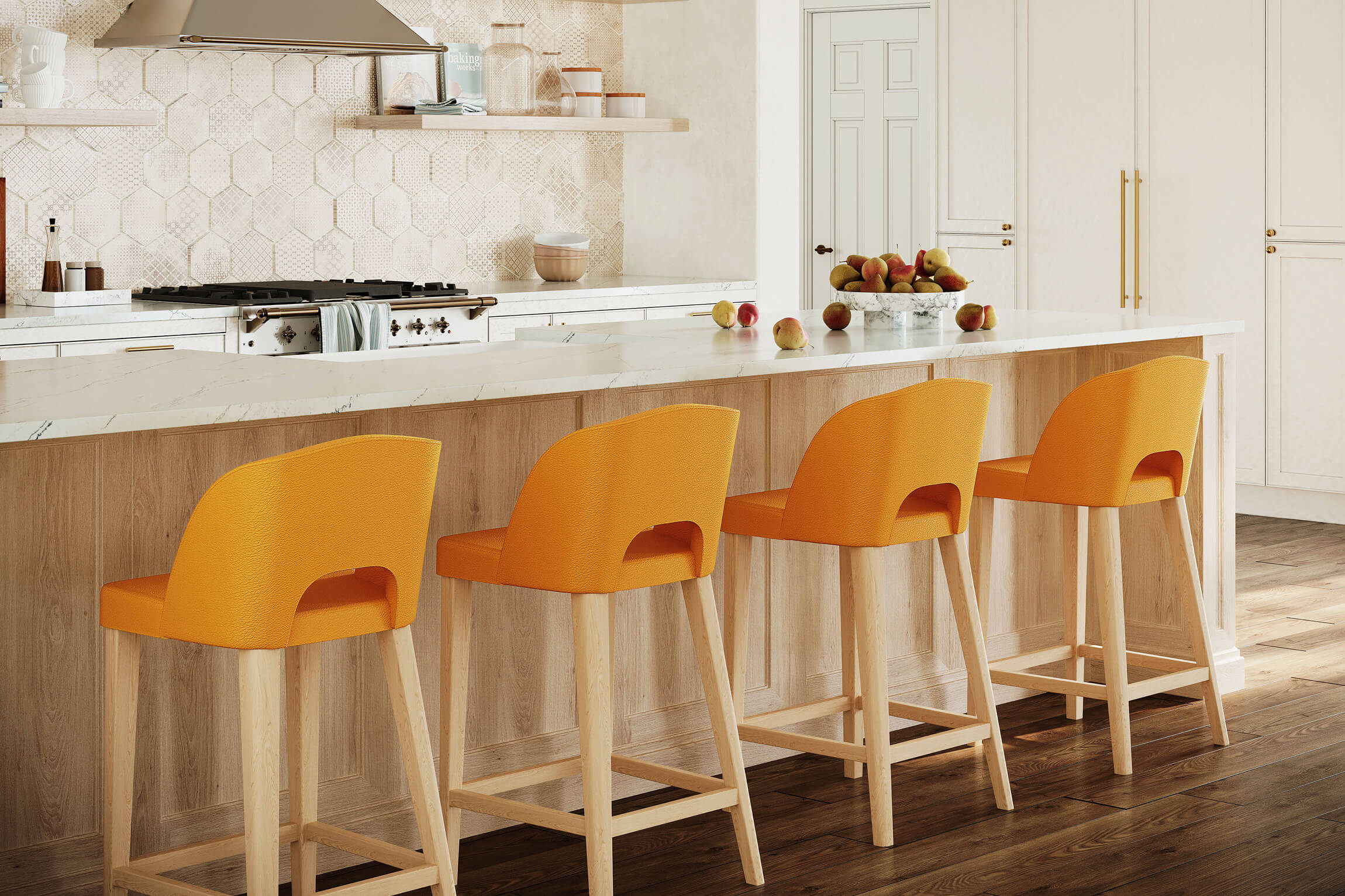 Lifestyle 3D Visualization of Kitchen Furniture