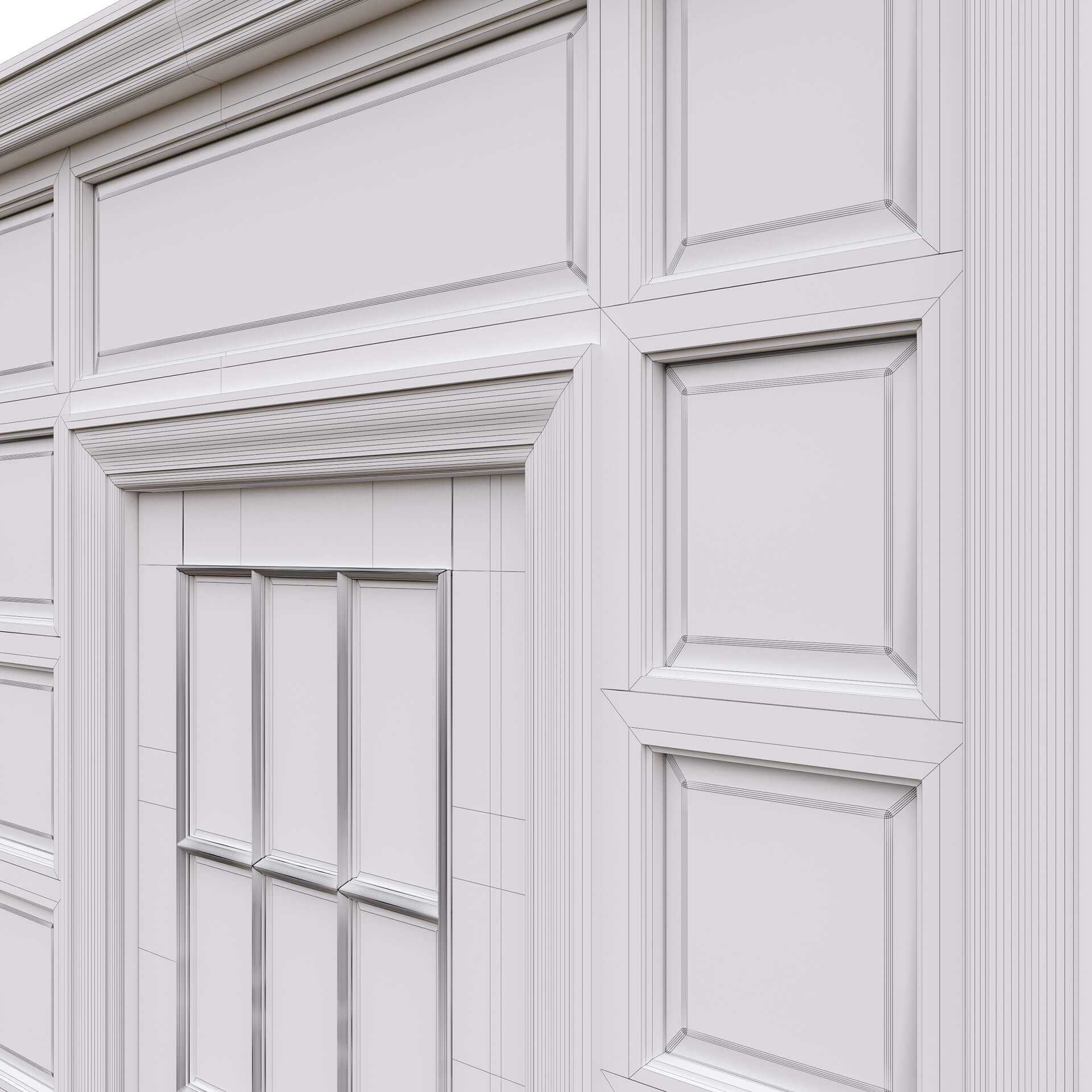 Accurate and Detailed 3D Model of a Door