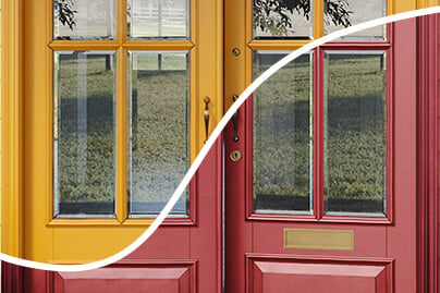 Close-up 3D Visualization for Doors Colorways
