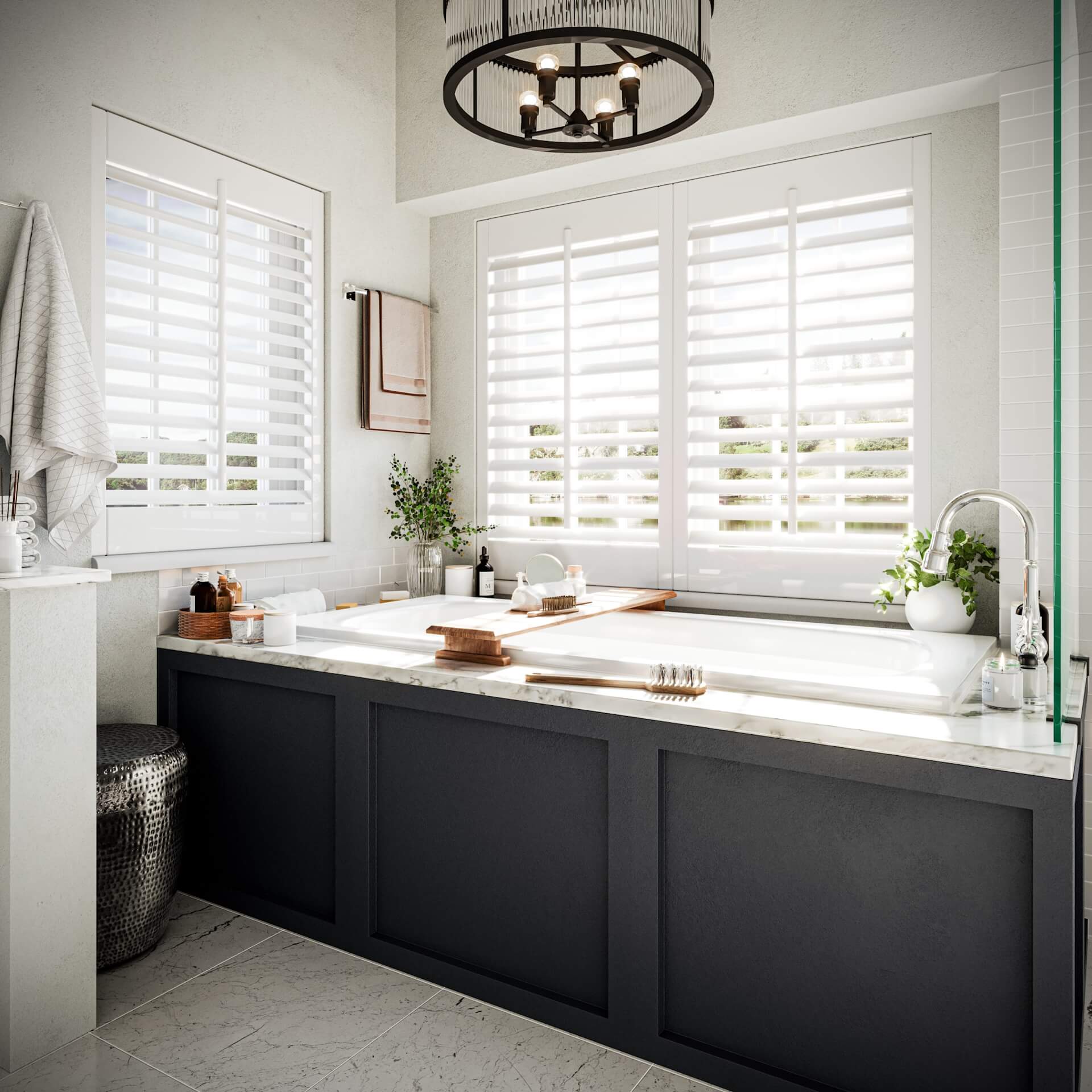 Bathroom Lifestyle 3D Scene for Blinds