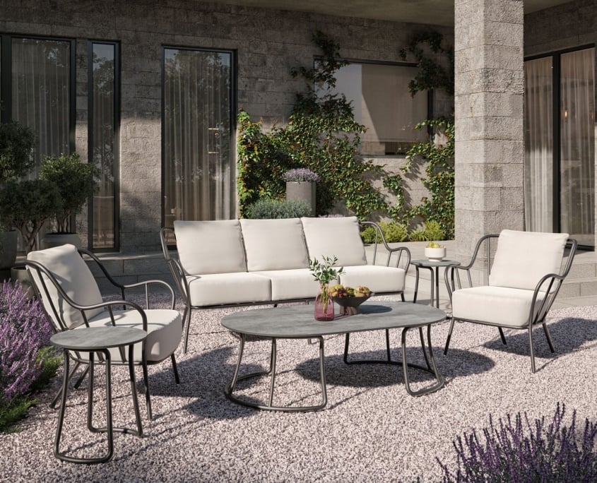 3D Rendering for an Outdoor Furniture Set