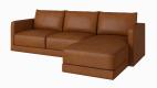 Product Visualization for a Sofa in Brown Leather