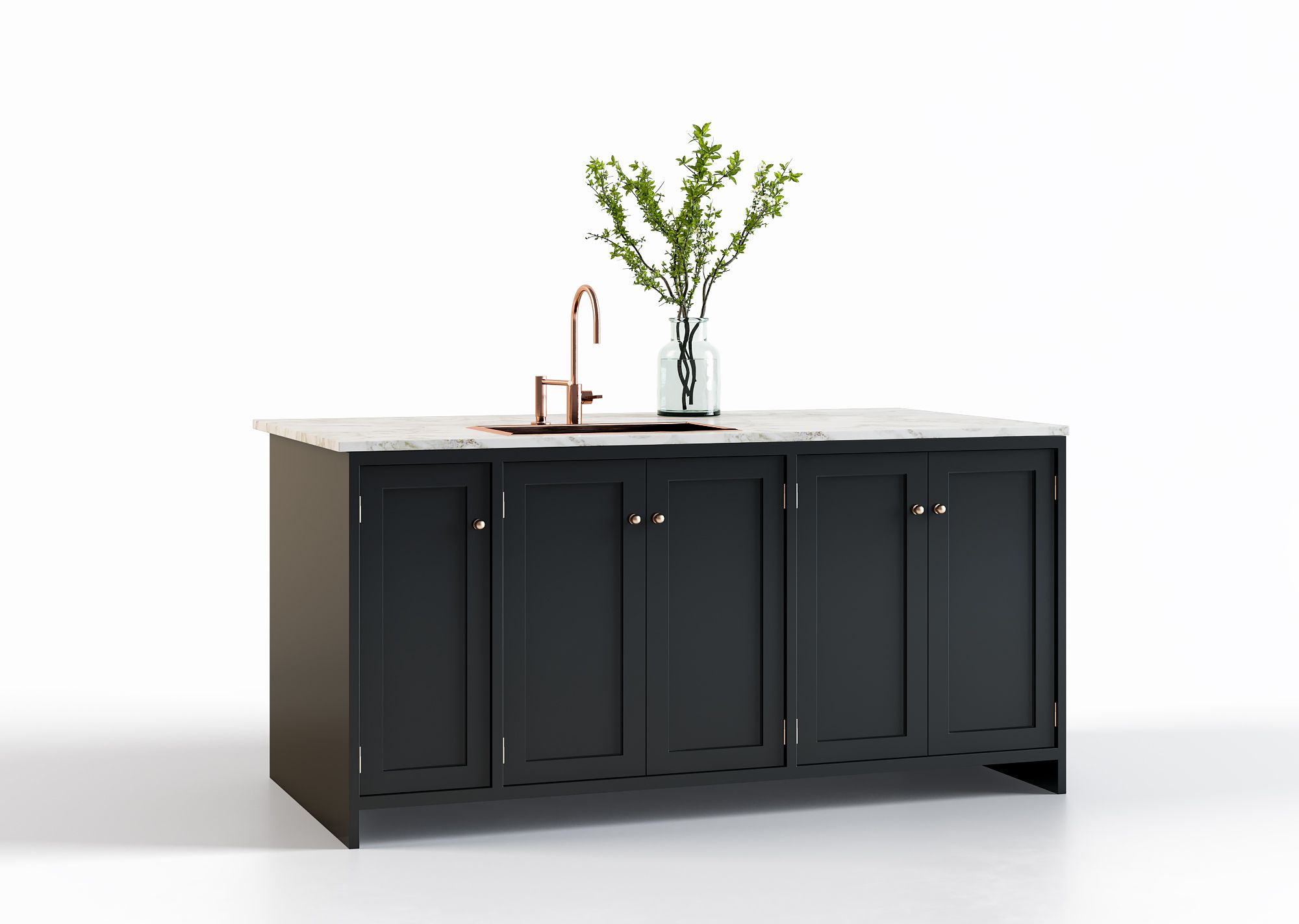 A Kitchen Vanity 3D Model for Online Ads