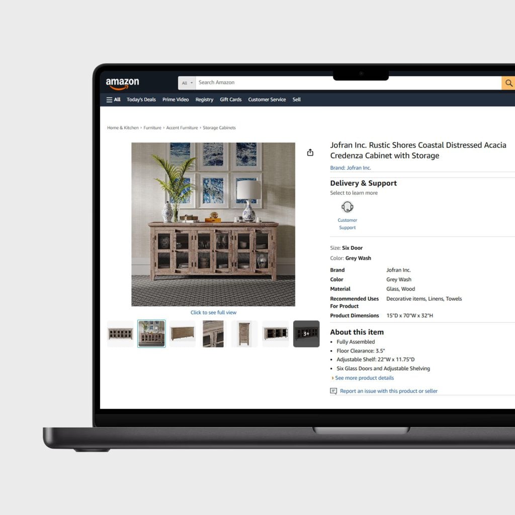 E-commerce Listings