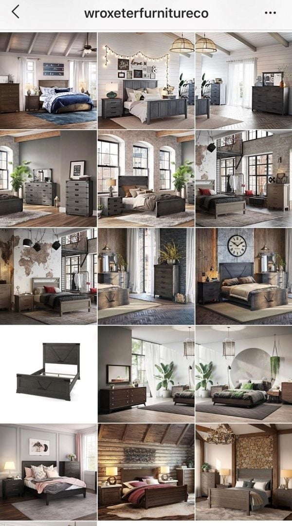 3D Renderings in Furniture Retailer Product Gallery