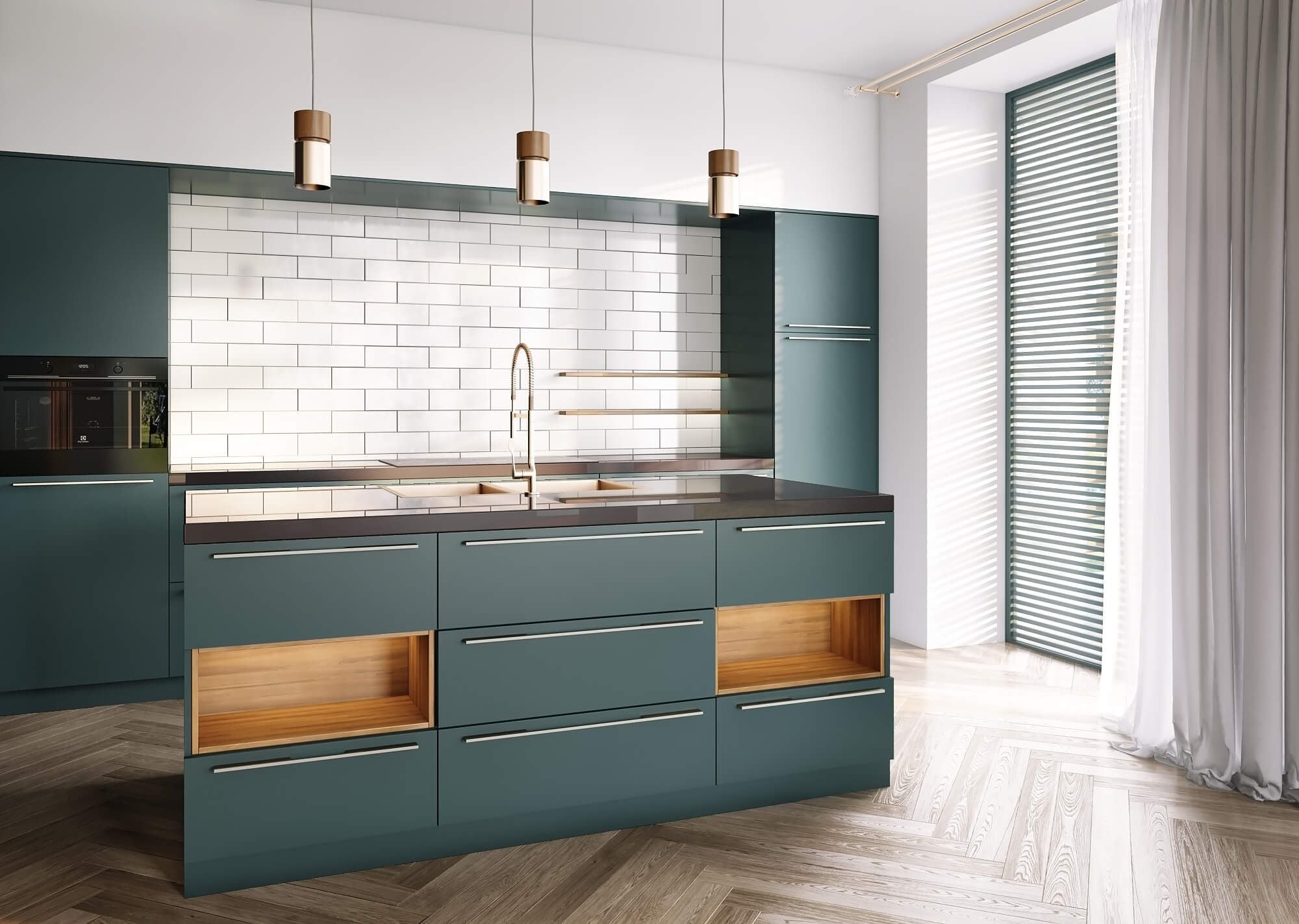 Creation of Photorealistic Textures for Kitchen Furniture CGI