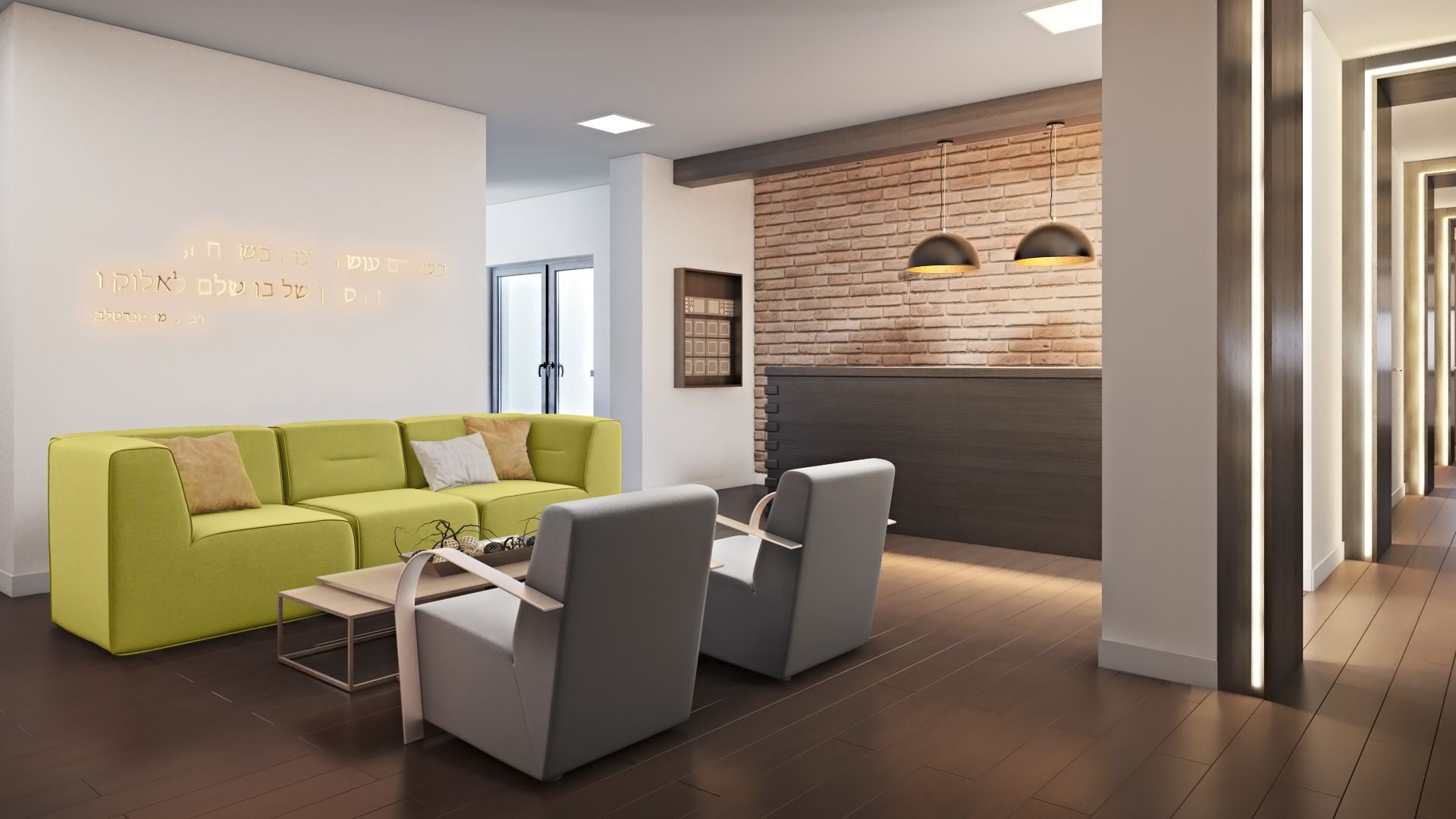 Hotel 3D Rendering
