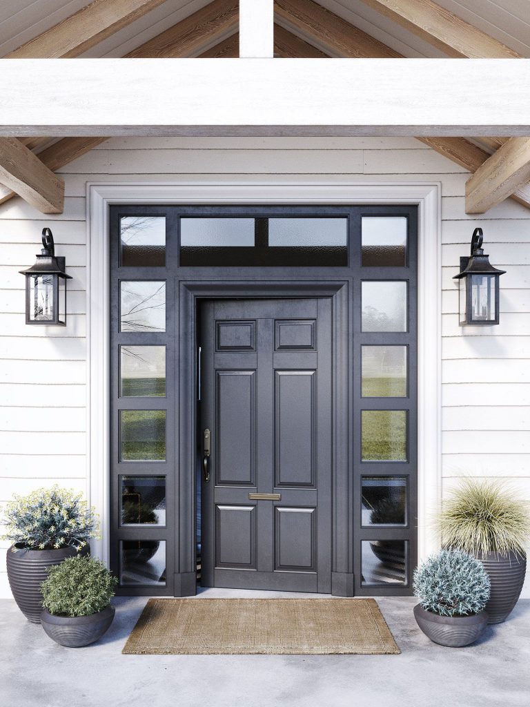 3D Exterior Door Visualization – Photorealistic Rendering