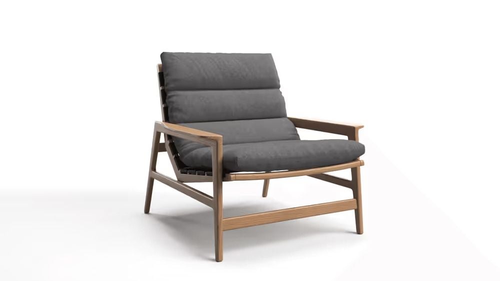 Finalized 3D Render of a Chair