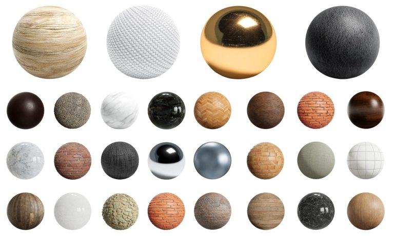 Free 3D texture resources for modeling and rendering: best sites to download PBR materials