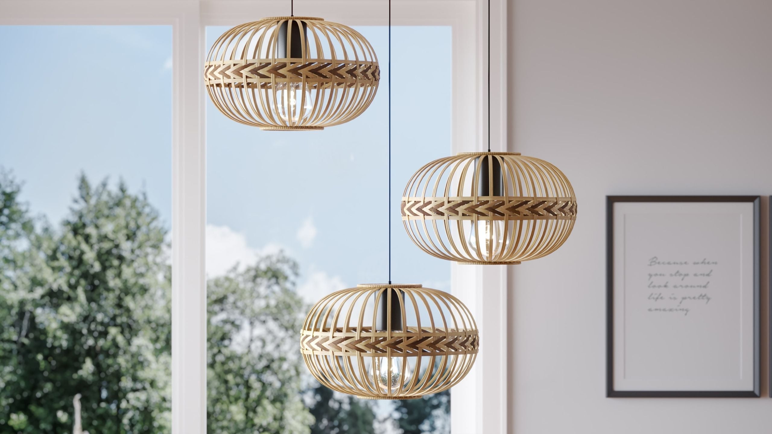 Kitchen lamps 3D model for ecommerce product page