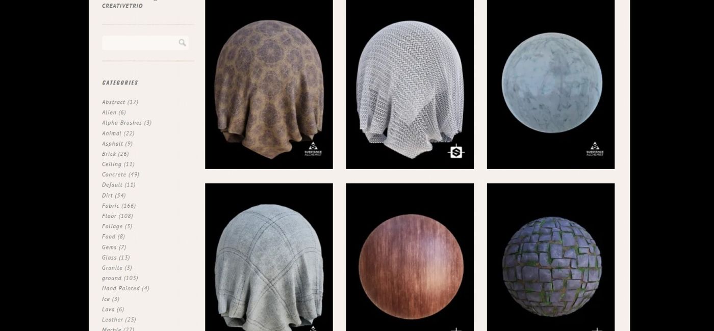 3DTextures.me — free PBR texture downloads for 3D modeling
