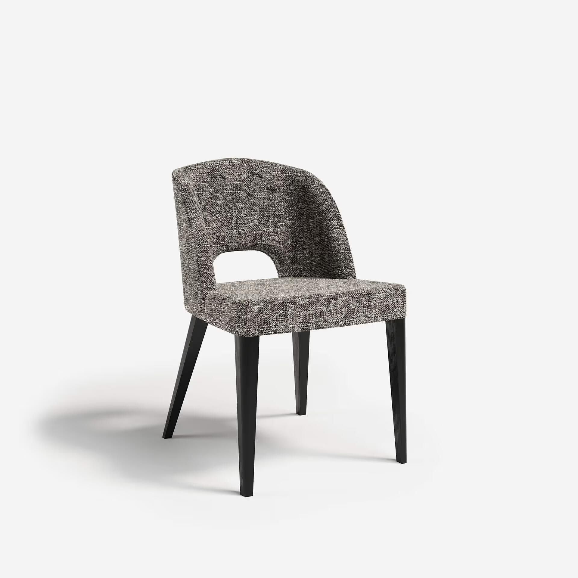 3D product render — silo chair CGI on white background