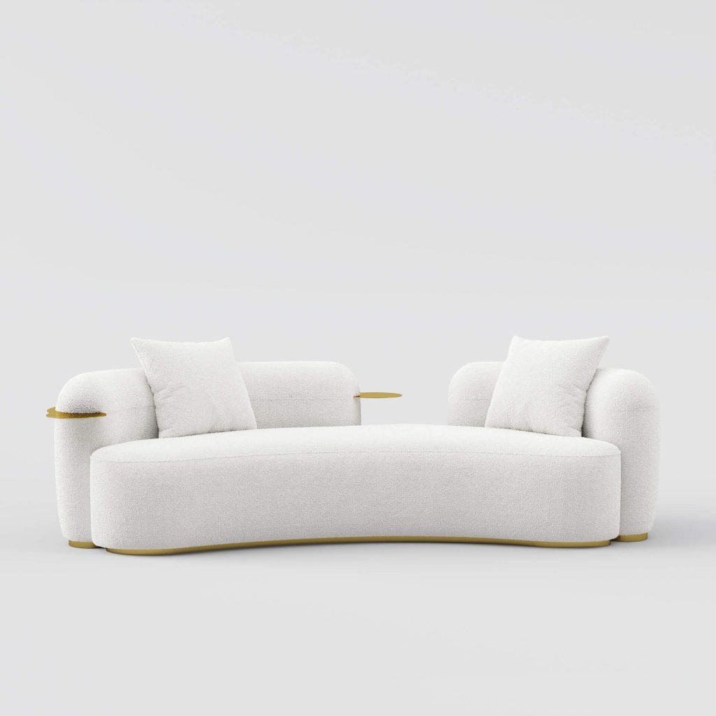 3D Furniture Rendering – stylish Sofa Design