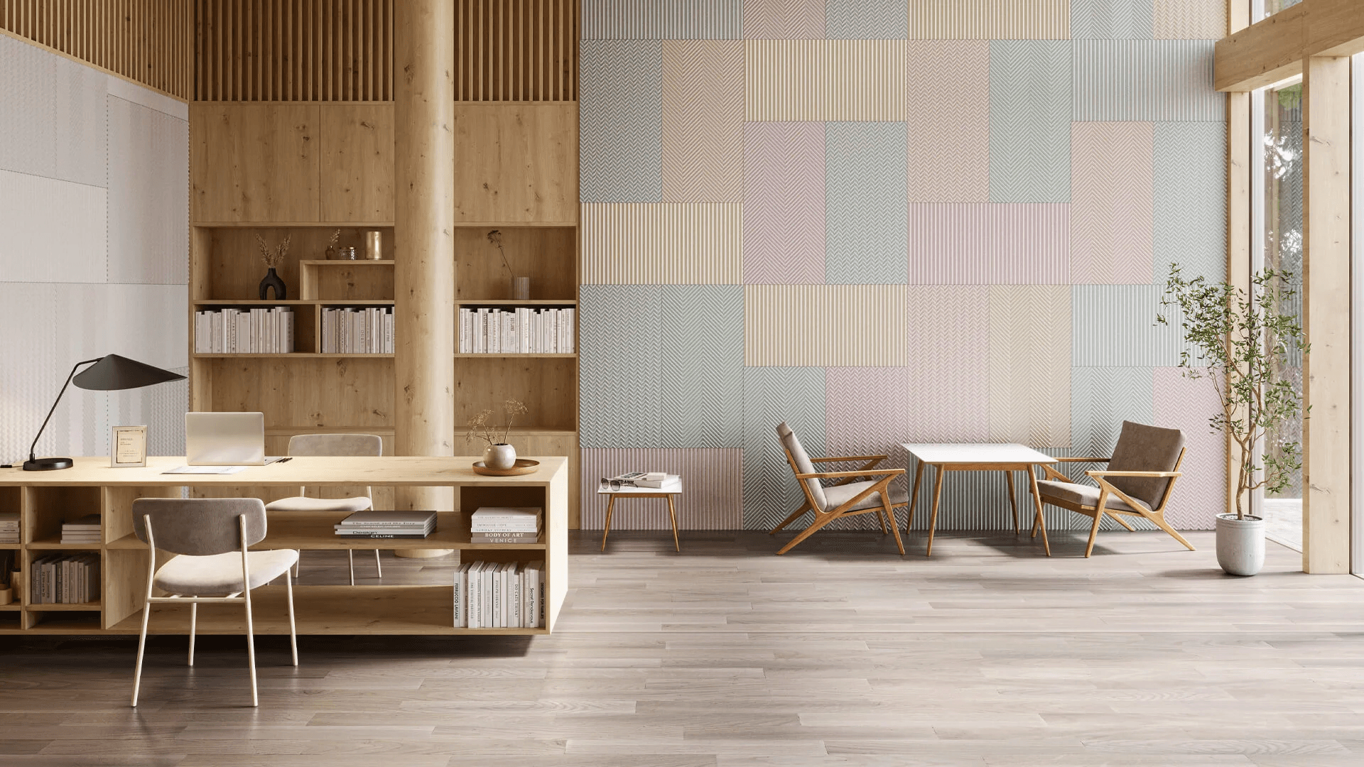 Lifestyle CGI for Acoustic Panels Marketing