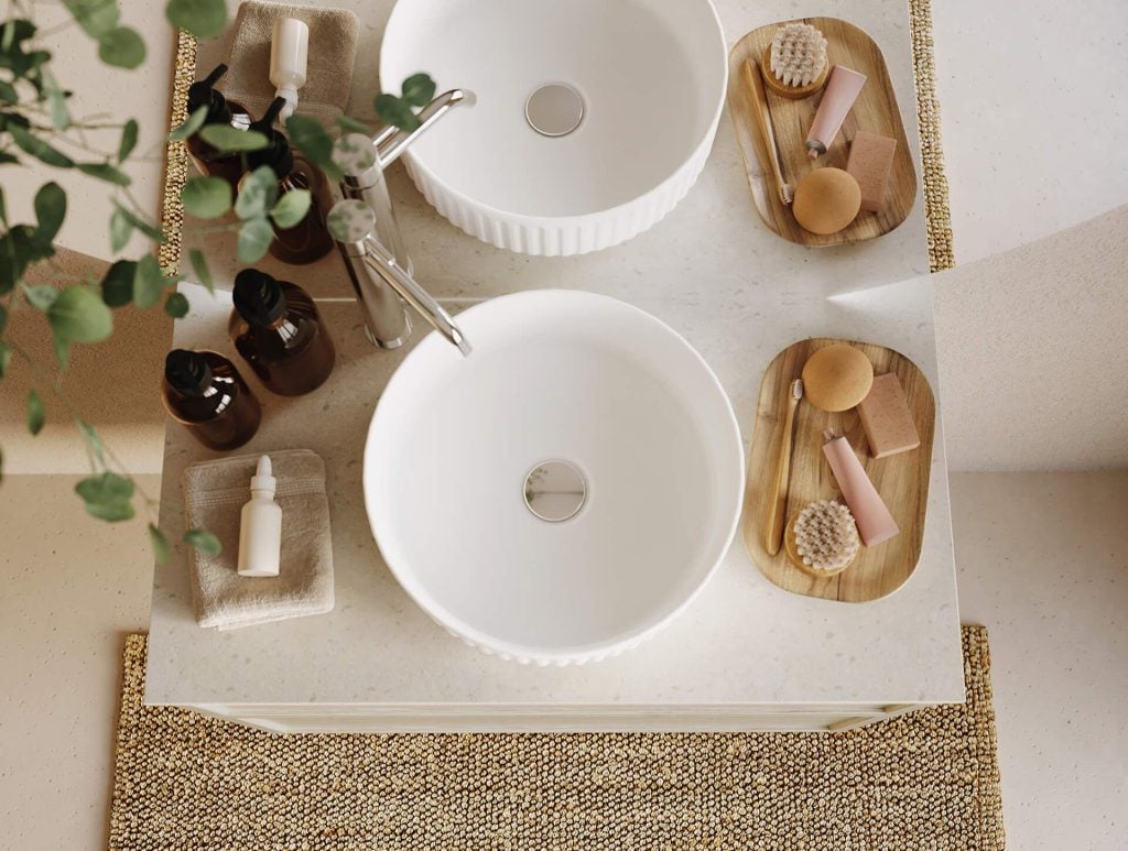 3D Bathroom Vanity Rendering – High-Quality Interior Visualization