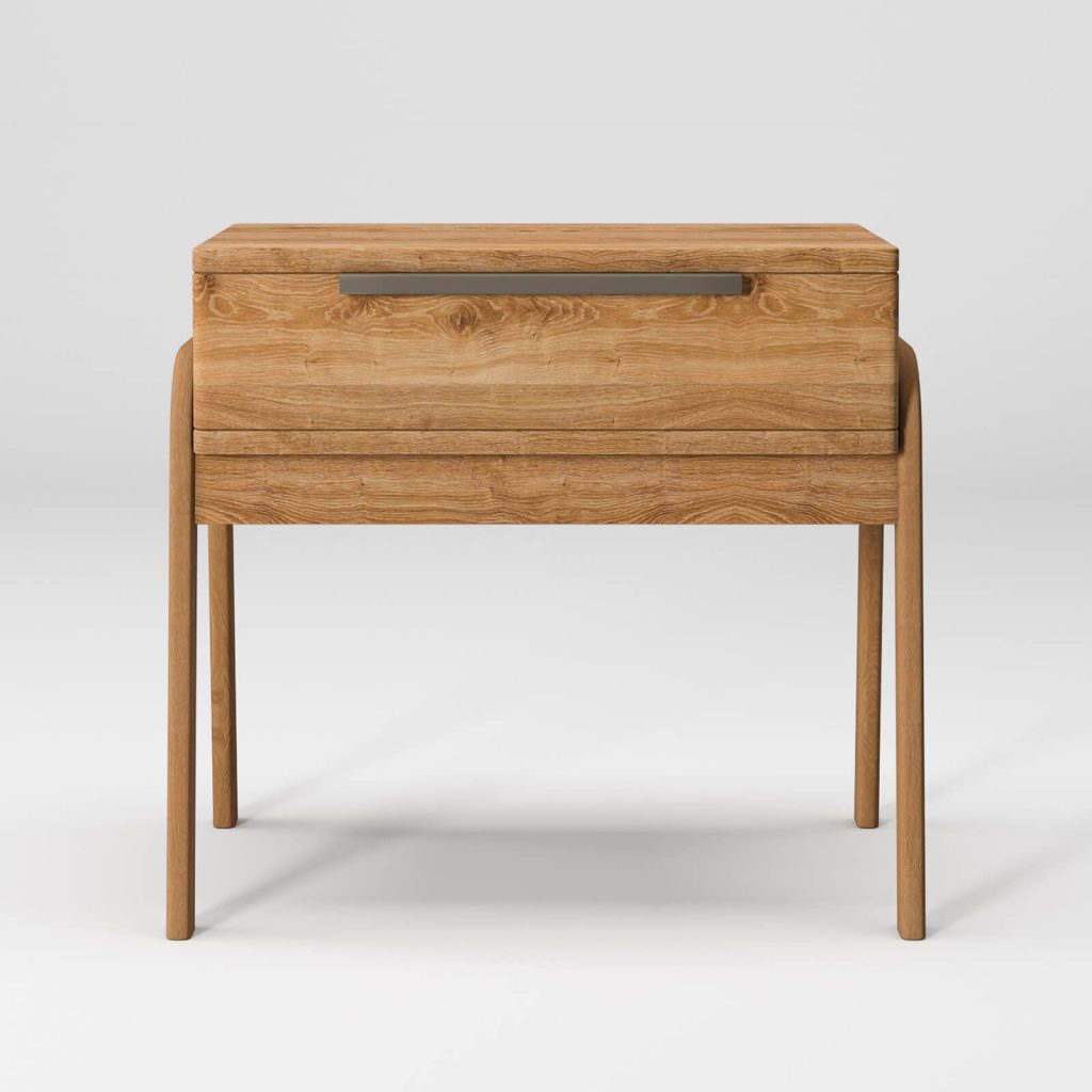Realistic 3D Furniture Rendering – Wooden Table