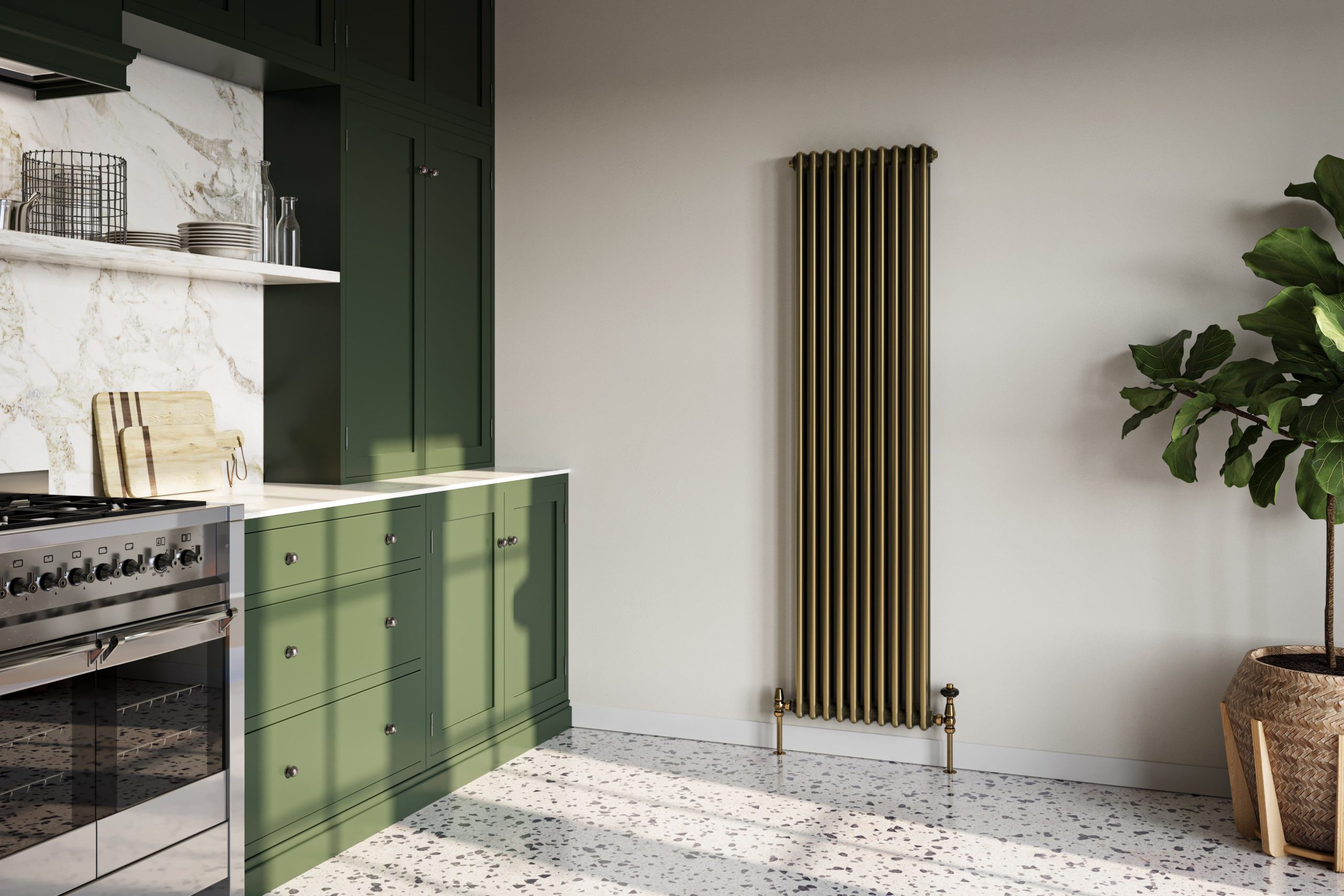 Kitchen Radiator 3D Visualization