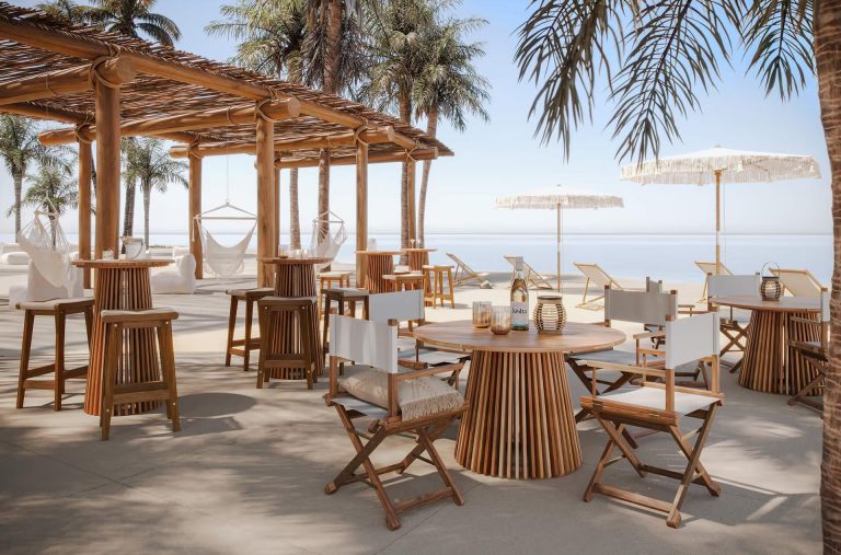 Lifestyle Rendering of Cafe Furniture