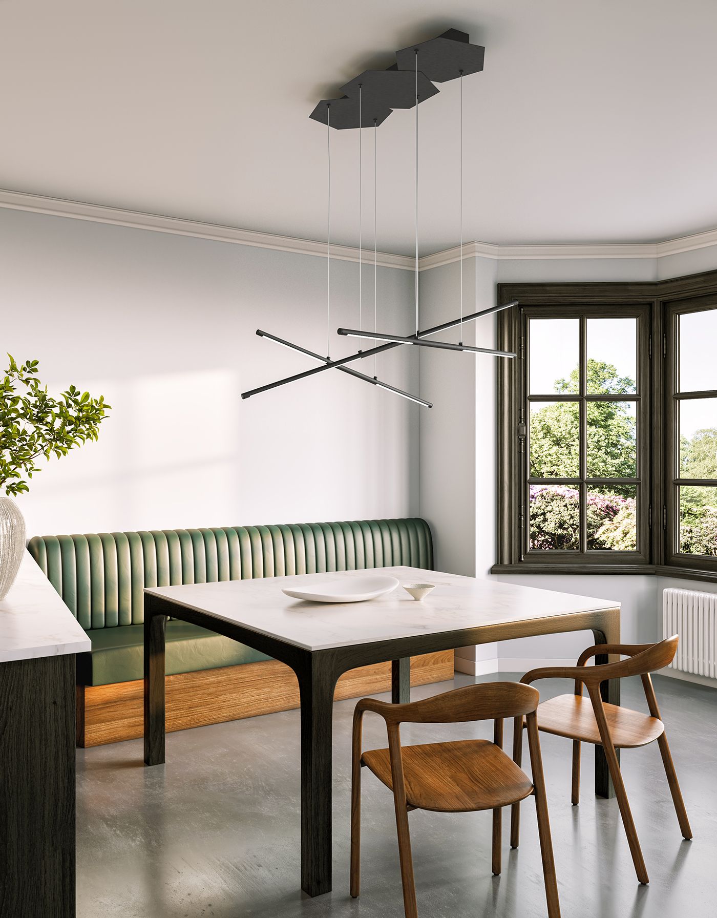 Pendant Lamps 3D Lifestyle Render