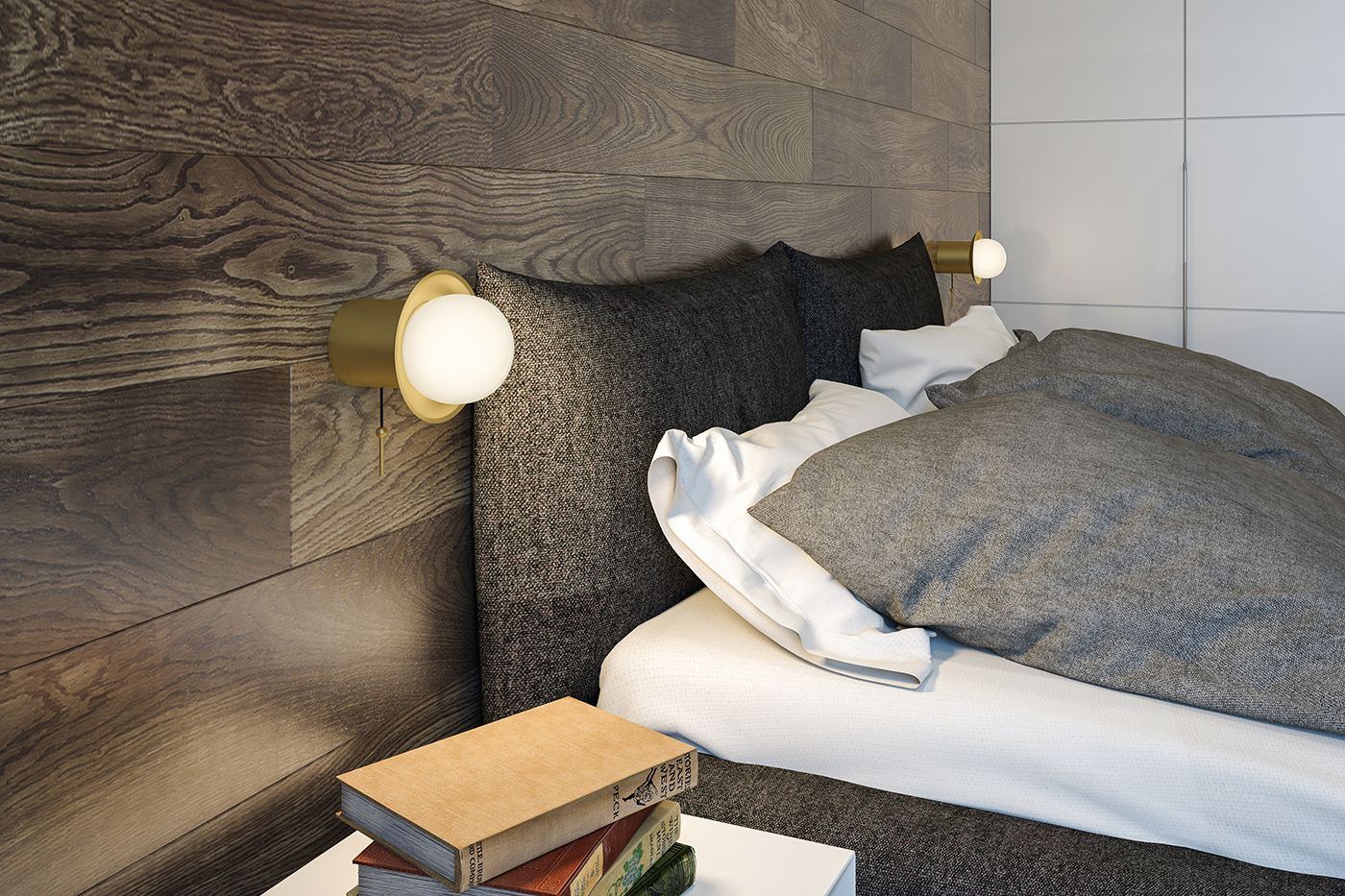 Bedroom Lamps 3D Lifestyle Render