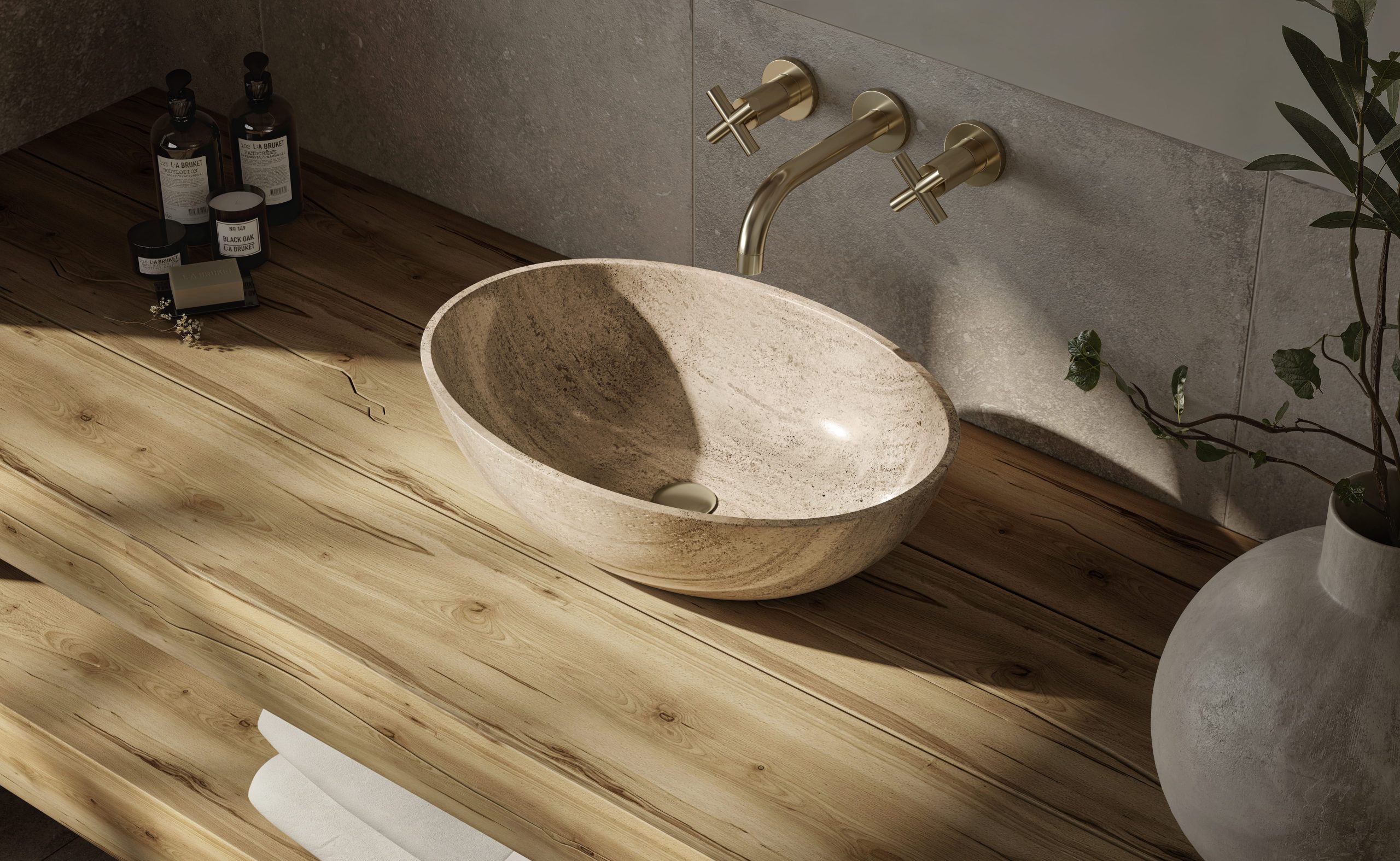 Marble Sink Lifestyle Shot