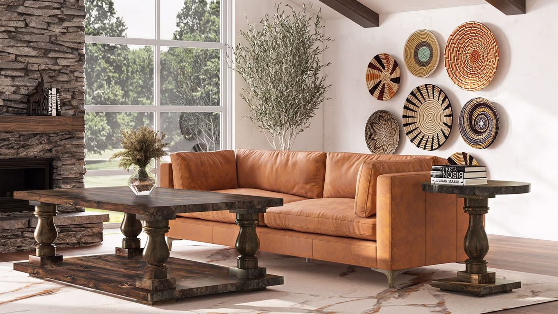 James+James real-wood furniture 3D model for AR