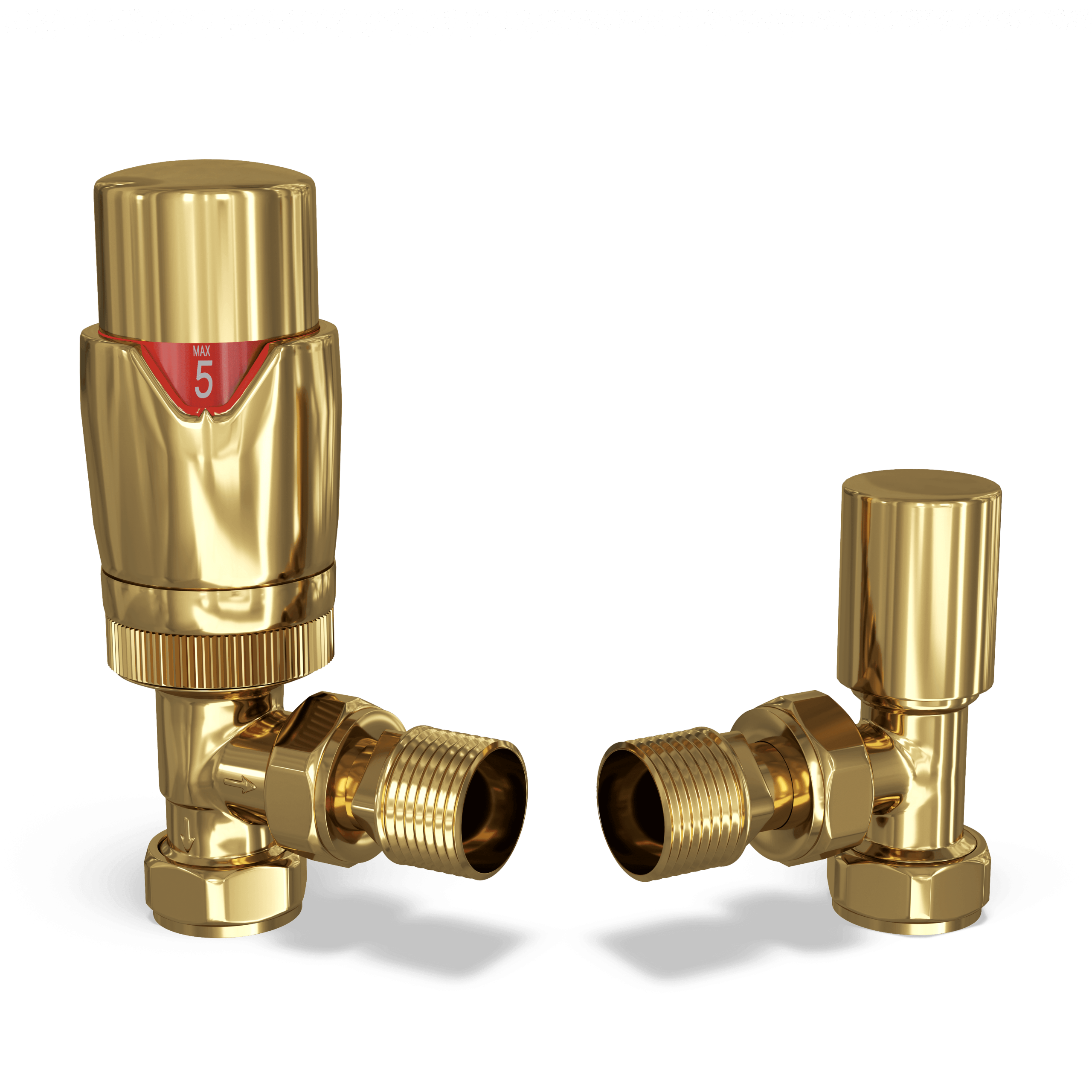 Product Render for Thermostatic Radiator Valve
