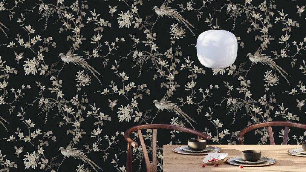 Wallcovering 3D Interior Visualization
