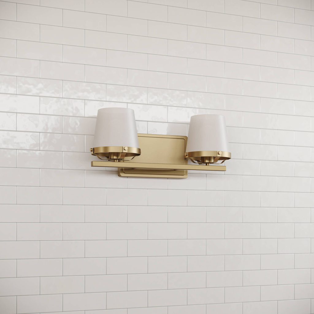 3D Furniture Rendering of Modern Wall Light Fixture