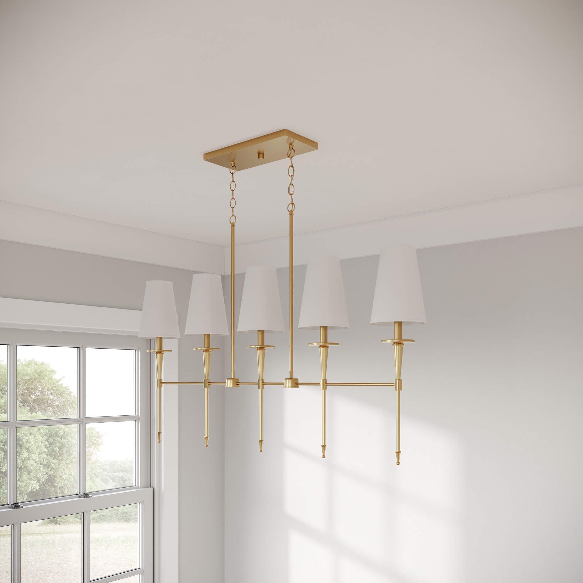 Product Detail Image of Brass Chandelier