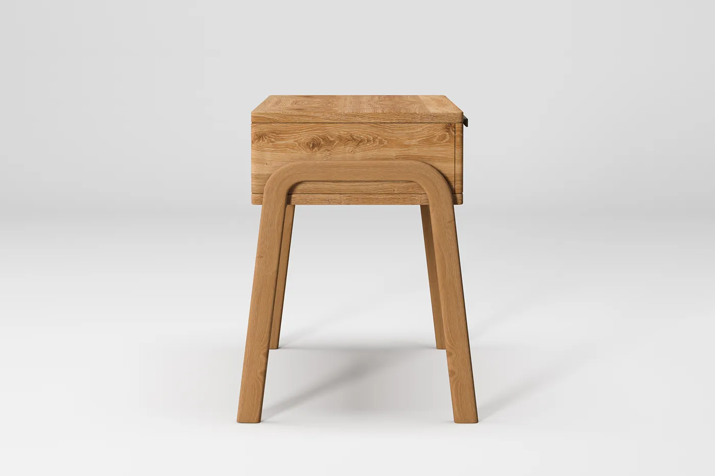 Silo Rendering of a Wood Nightstand