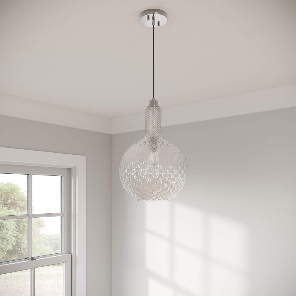 3D Interior Visualization of Modern Pendant Light