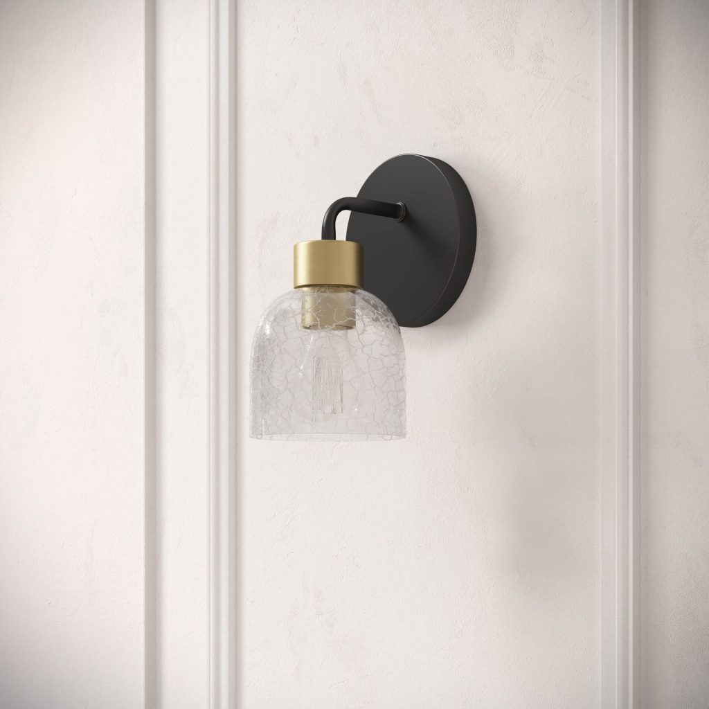 3D Furniture Rendering of Modern Wall Light Fixture