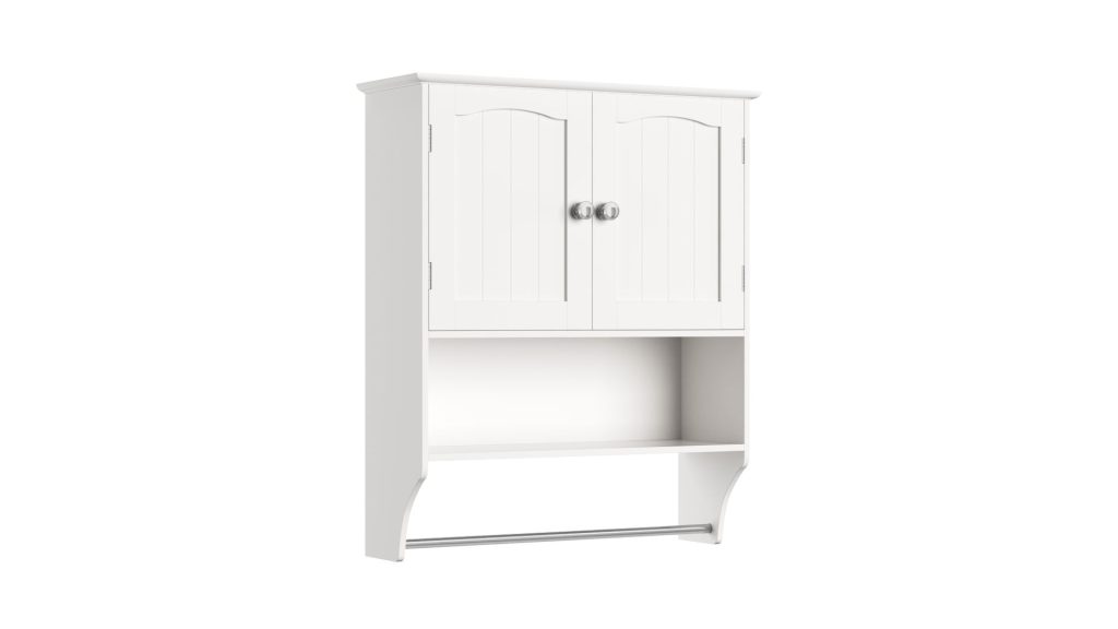 3D Furniture Rendering of Wall Cabinet – High-Quality Visualization