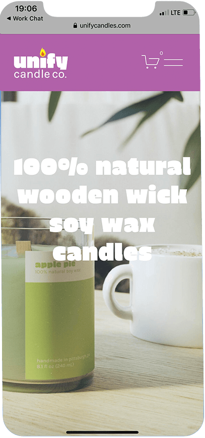 Unify Candle Digital Site