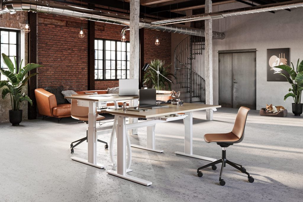 Actiforce office furniture rendering