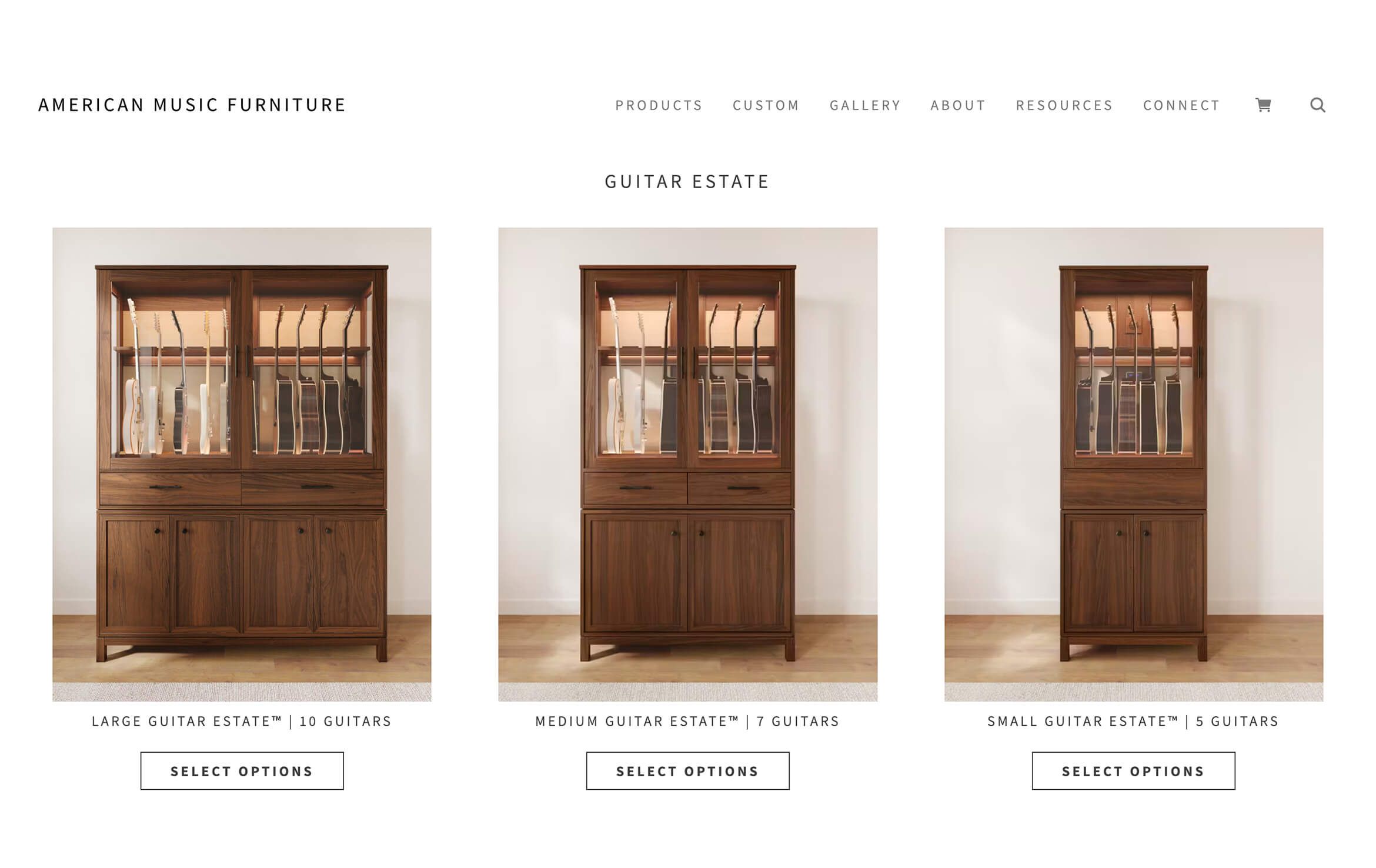 CG Renderings for Furniture for Musical Instruments