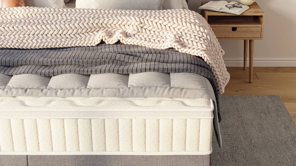 3D fittings Rendering of a Cozy Bedroom Scene