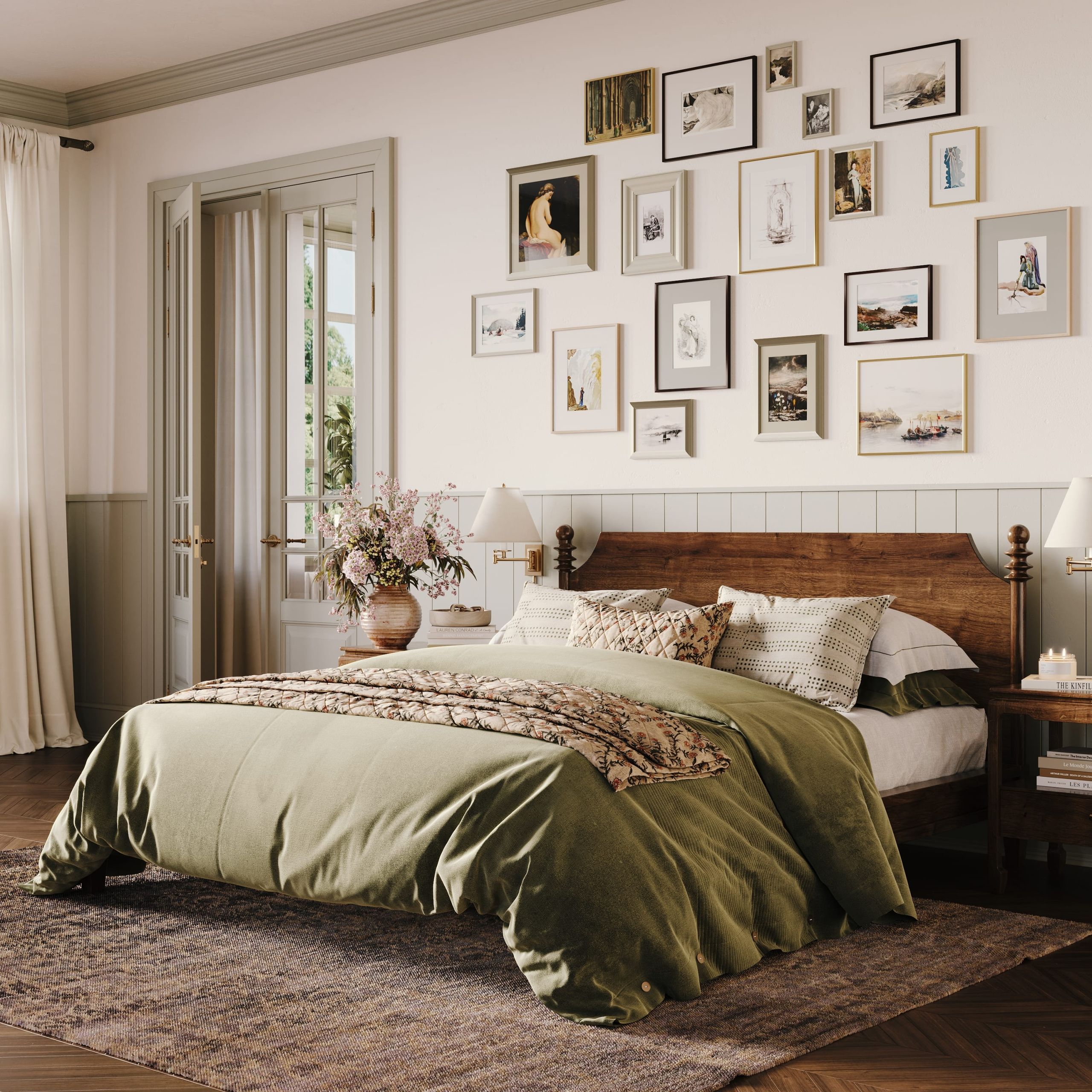 Bedroom Lifestyle Furniture Render — CGI example