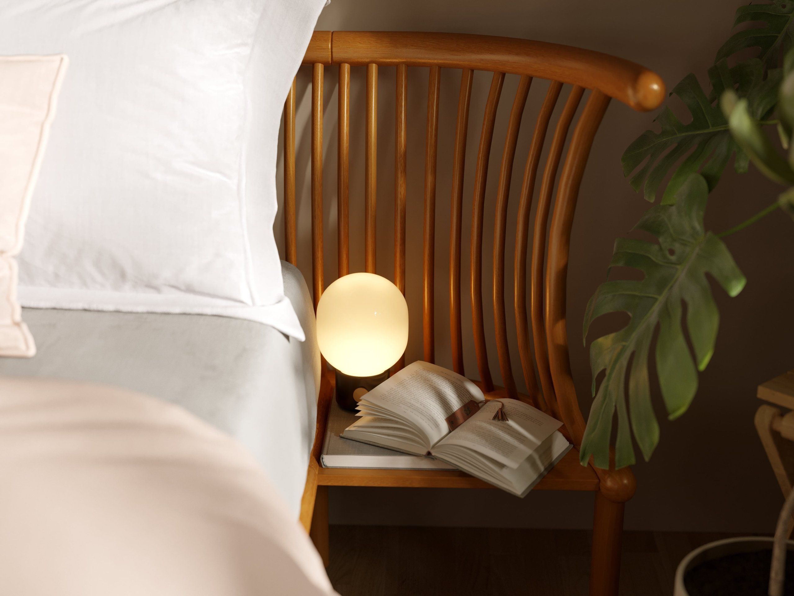 Bedroom Lifestyle 3D Render for a Product Background