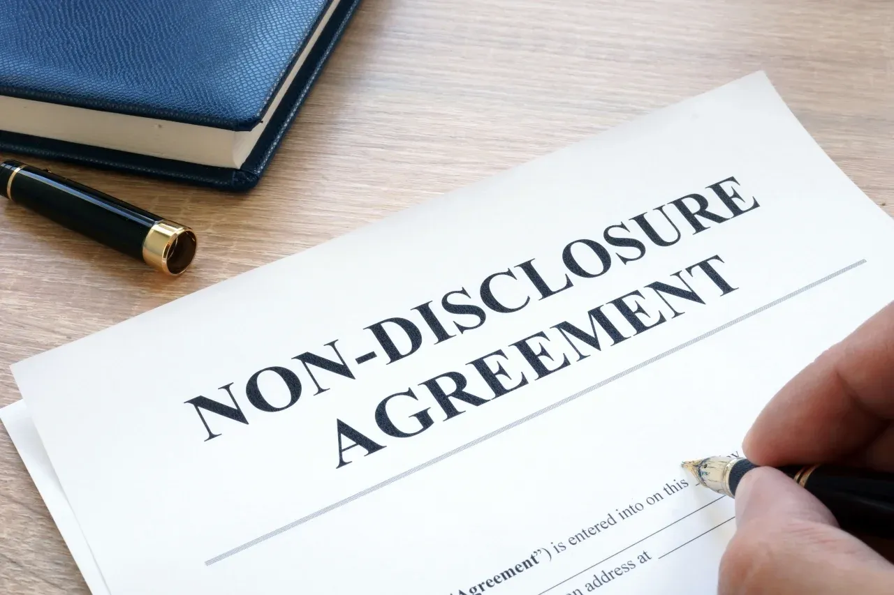 Signing an NDA with a CGI Company