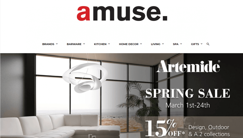 Amusespot Ecommerce Platform