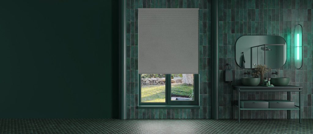 3D Interior Visualization of trendy Bathroom with Custom fittings Rendering