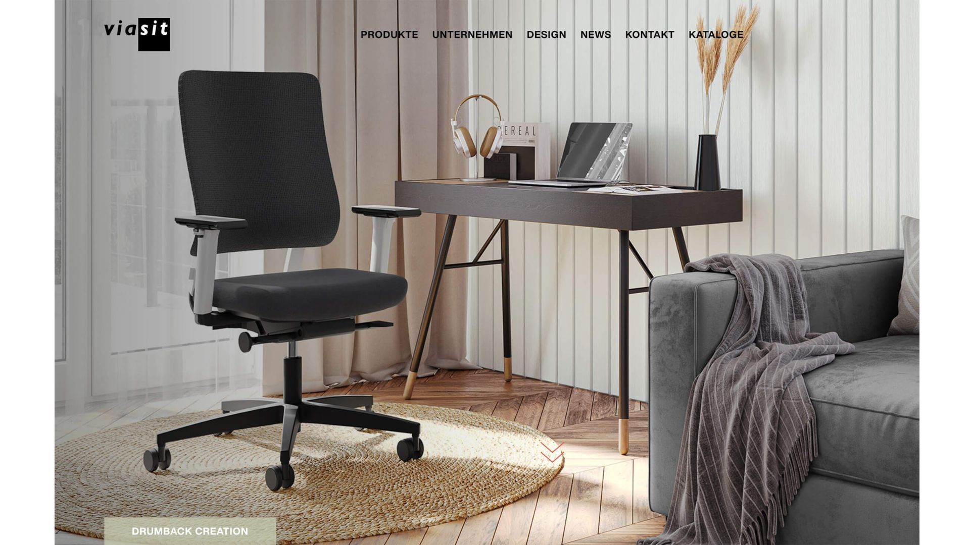 3D Product Modeling of an Office Chair for a Website