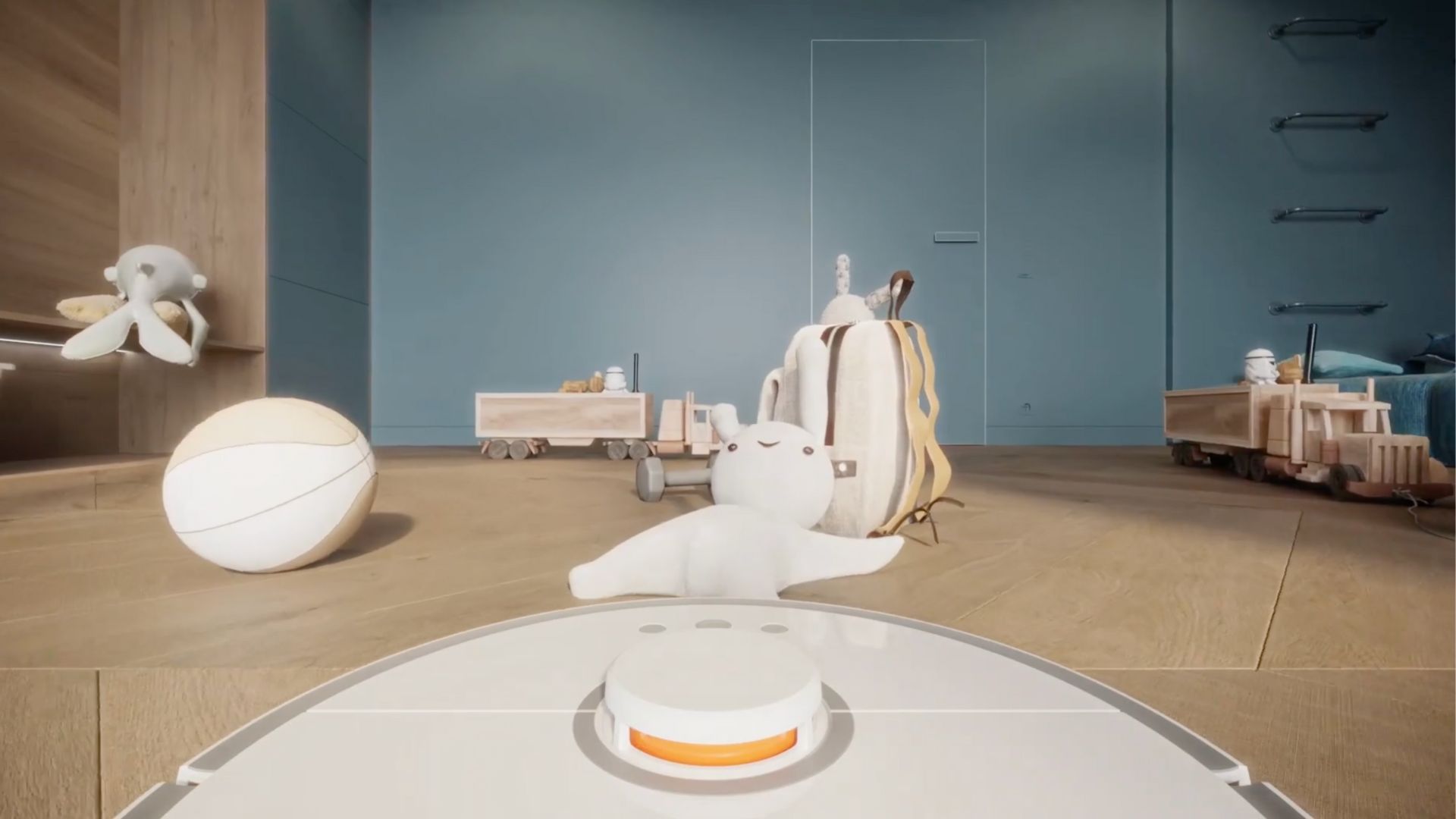 Product POV for a Vacuum Cleaner CG Video